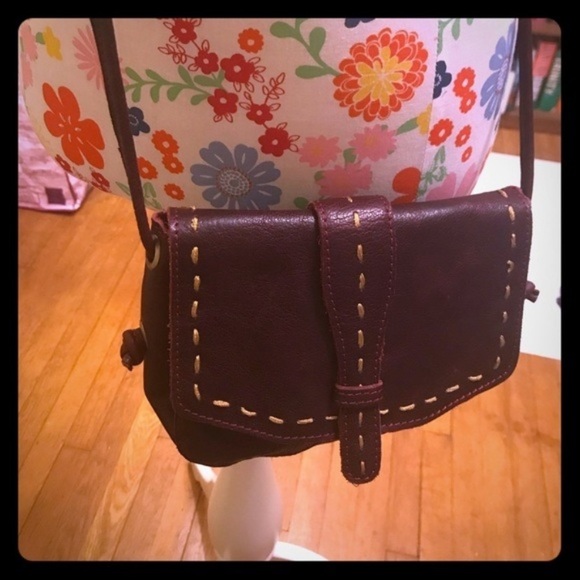 Sorpresa Leather Cross Body Vintage Bag - Picture 3 of 8
